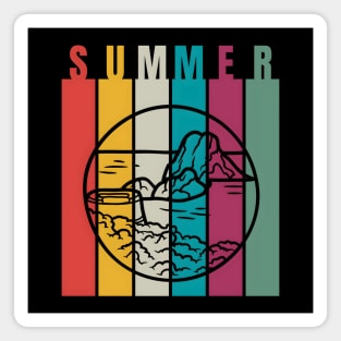 Summer Vibes Magnet